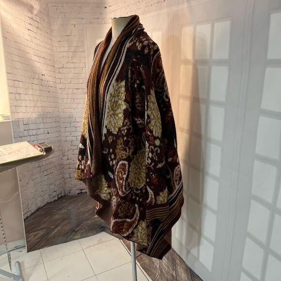 I Jeans by Buffalo Multicolor Embroidered Cardigan Size Medium - Picture 3 of 8